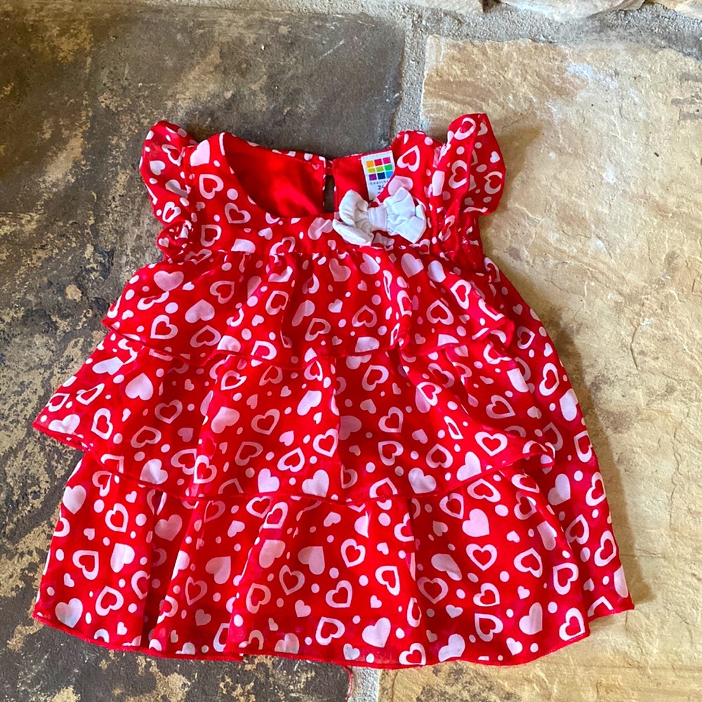 NWOT healthtex hearts formal dress 24 months